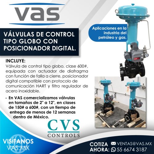 Valvulas de control CVS - Sept 24